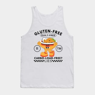 Gluten-free, guilt-free, carbo-load-free ? lies Tank Top